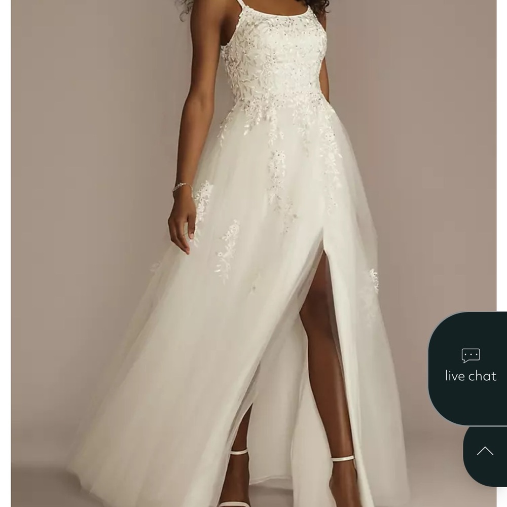 Elegant White Wedding Dress